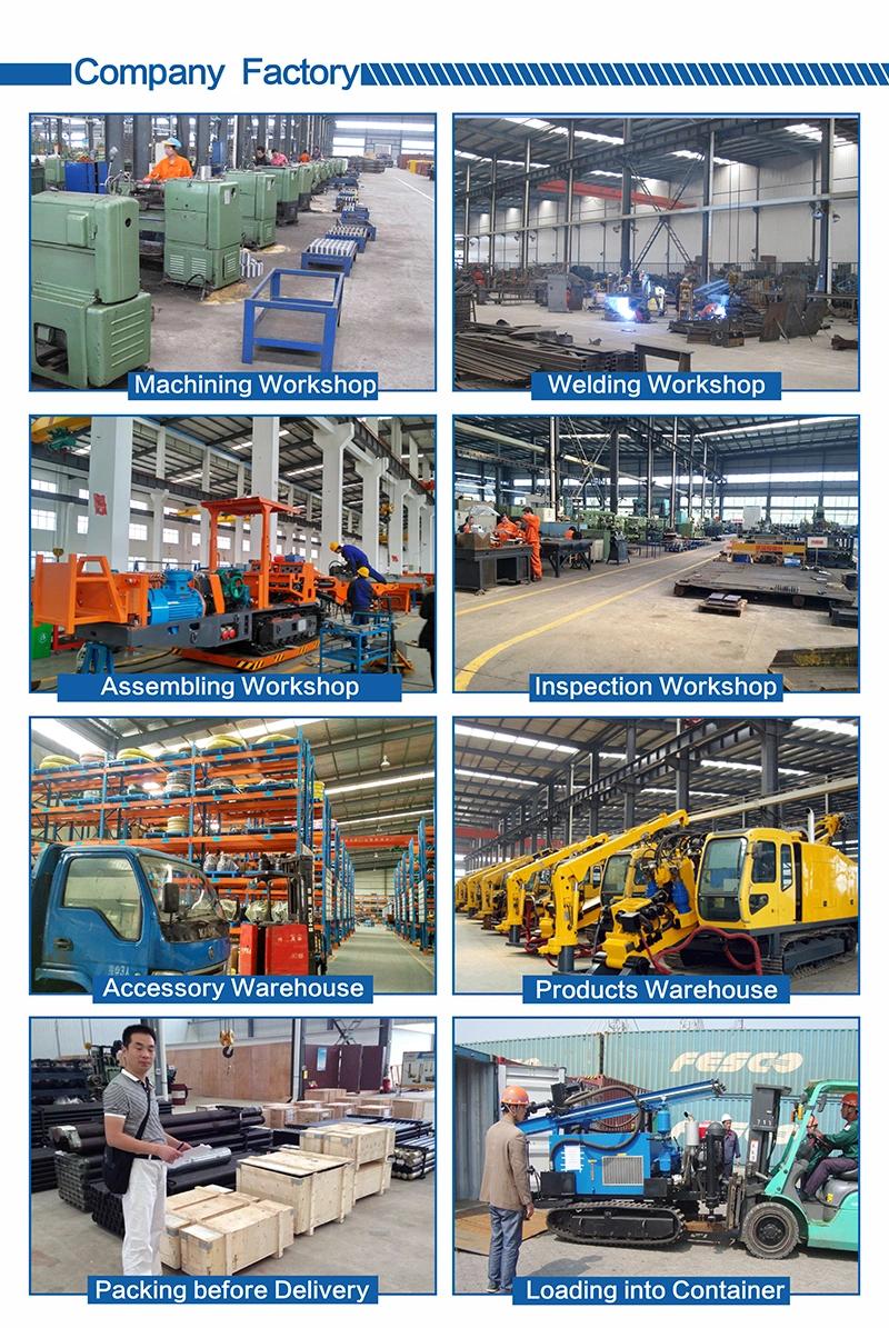 Water Well Drilling Equipment Trailer Wheels Type Drilling Rig