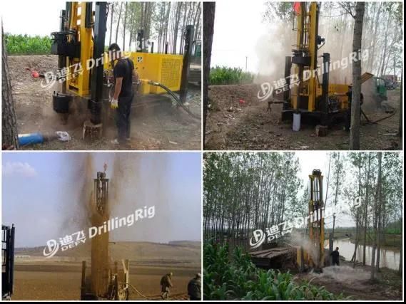 Hot Sale 2022 Dfq-200 Rock Borehole Water Well Drilling Rig for Sale