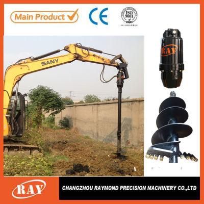 Hydraulic Earth Auger Drill and Garden Auger Drill Ground Drill Earth Auger Hole Digger Garden Tools Planting