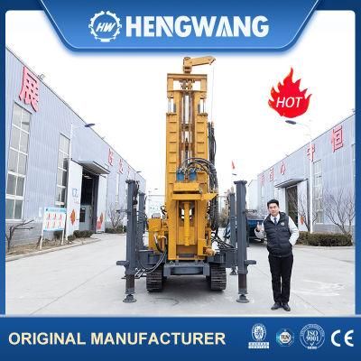 260m Pneumatic Water Well Drilling Rig Machine Suit for Geothermal Drilling Projects