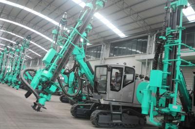 Compact Size Hydraulic DTH Drill Rig 90-138 mm Drilling Diameter