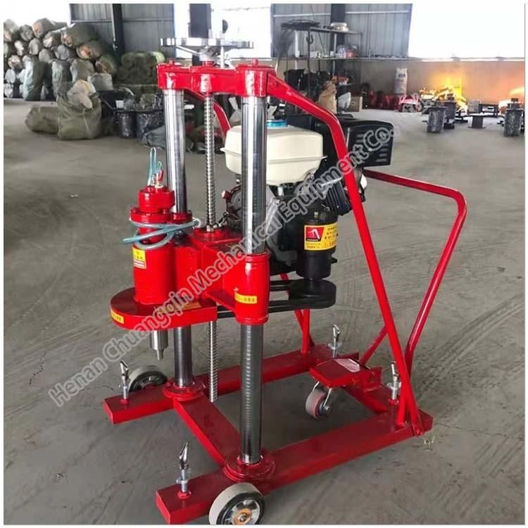 Hz-20 Concrete Core Cutting Machine Price Concrete Core Drilling Hole Machine Gasoline Core Bore Drilling Machine Petrol Pavement Core Drilling Machine