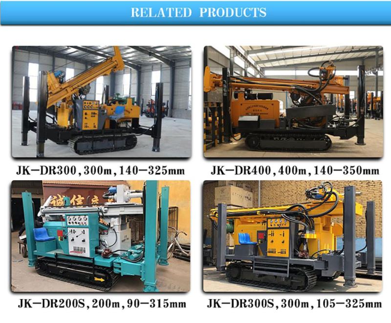 High Quality DTH Deep Water Well Drill Rig