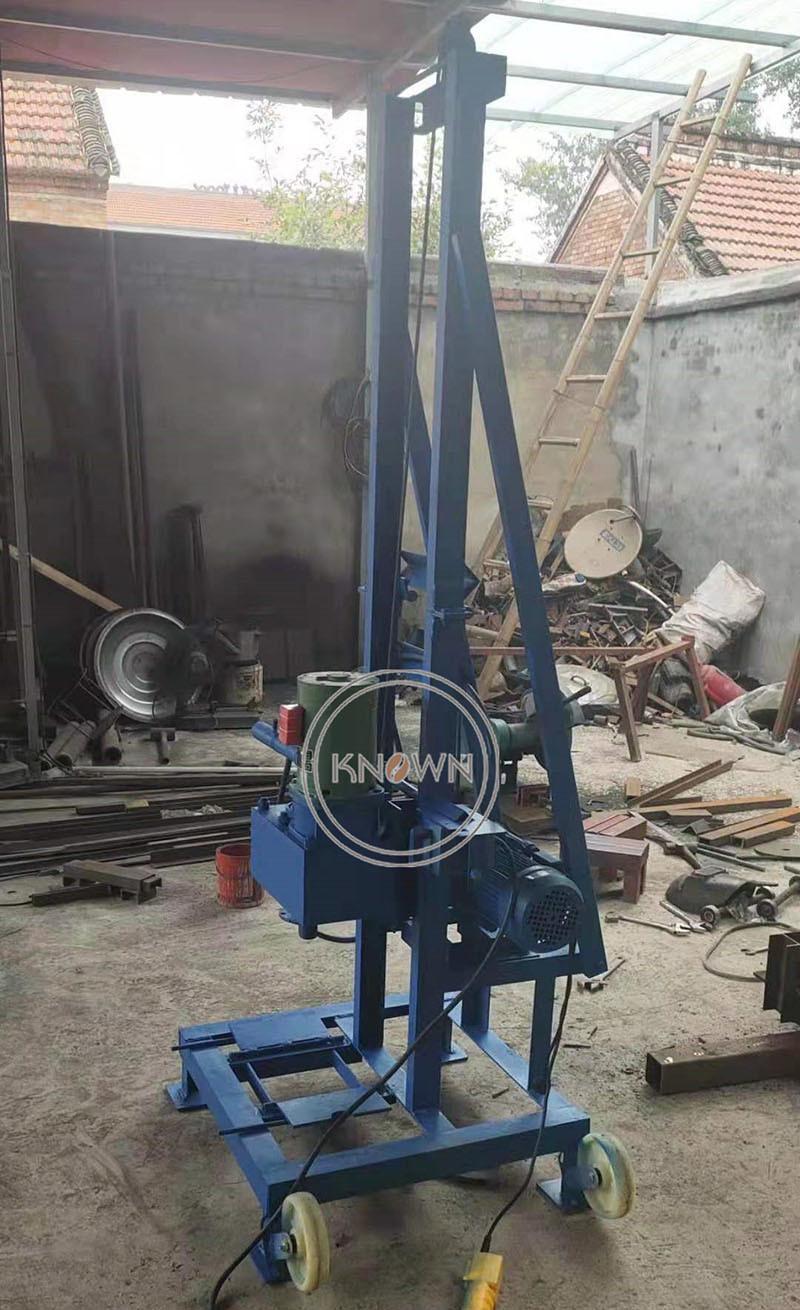 1.5kw Electric Water Well Drill Machine Portable Foldable Deep Well Borehole Drilling Rig Machine for Sale