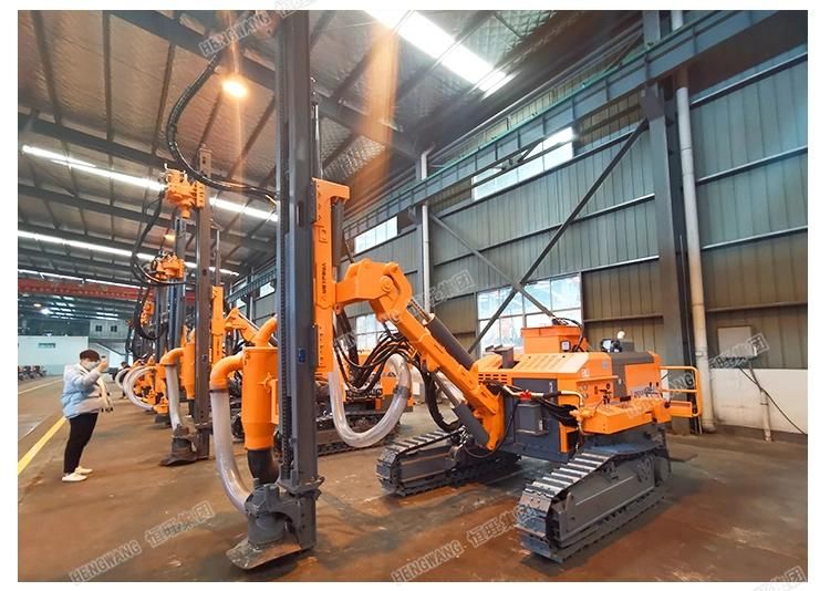 Surface Integrated Hydraulic Portable DTH Drilling Rig