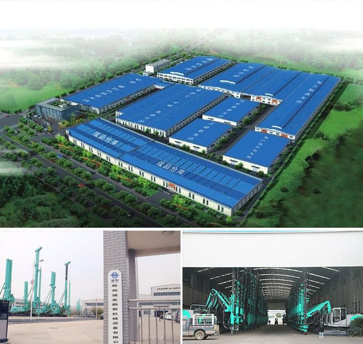 Hfg-53 20m Hydraulic Integrated DTH Drilling Rig Environmental Protection