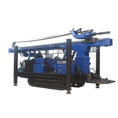 500m 600m 700m Crawler Mounted Water Well Drilling Rig Machine