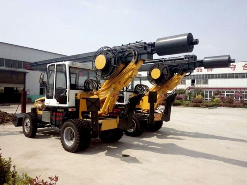 13m Wheeled 180 Degree Rotary Drilling Rig for Excavating