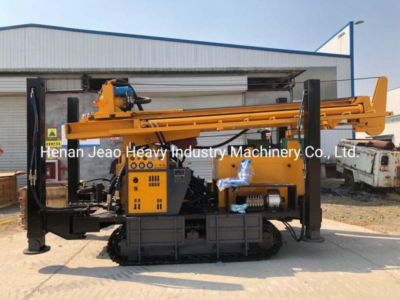 350m Depth Pneumatic Hydraulic Bore Hole Water Well Drilling Rig