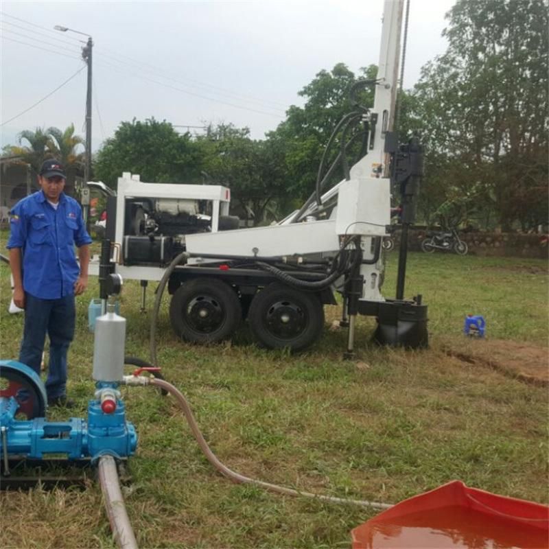 Factory Price Hydraulic Water Bore Well Drilling Rig Drilling Machine
