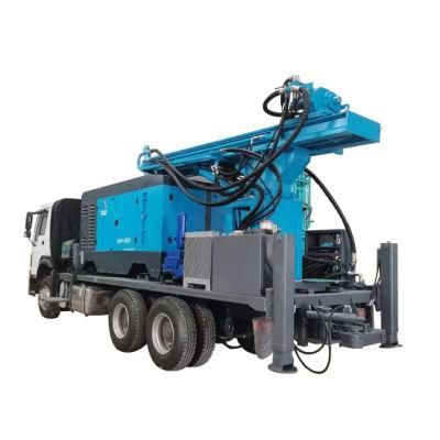 (China GOLD SUPPLIER) Hydraulic Truck Mounted Water Well Drilling Rig in Sourth America