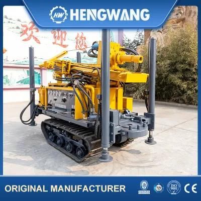 Sell 2m Drill Mast Hydraulic Water Well Drilling Rig Machine for 160 Meter Drilling Capacity