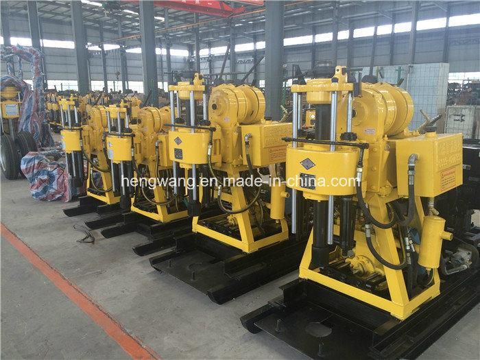 230m Depth Crawler Small Water Well Drilling Rigs (HWD-230)