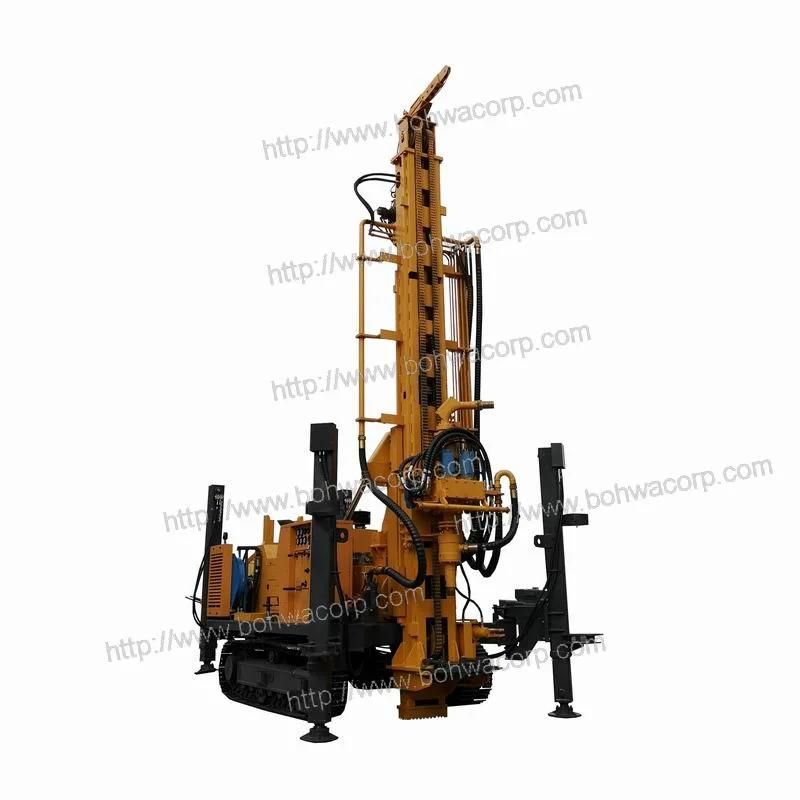 Air Reverse Circulation RC Mining Drilling Rig in Depth 300-500m