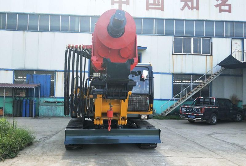 15m/20m/30m/40m/50m/60m Crawler Lock Rod Economical Water Well Rotary Boreholedrilling Rig for Construction Foundation