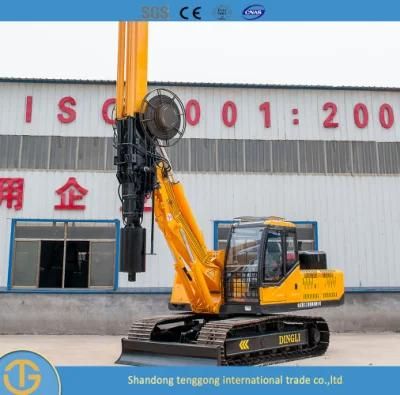 Crawler Truck Mounted Industry Light Overhead Crawler Small Hydraulic Crane Drilling Rig for Sale