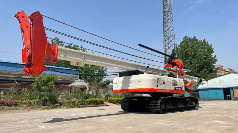 Crawler Type Wheel Drilling Machine Engineering Drilling Rig for Railway Projects
