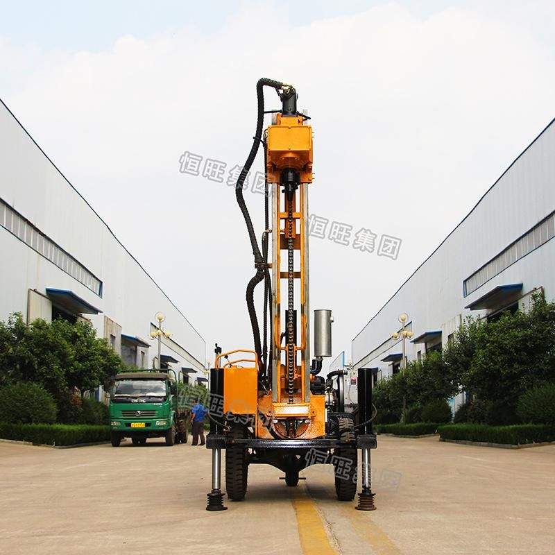 200m Water Well Drilling Rig Pneumatic Drilling Rig
