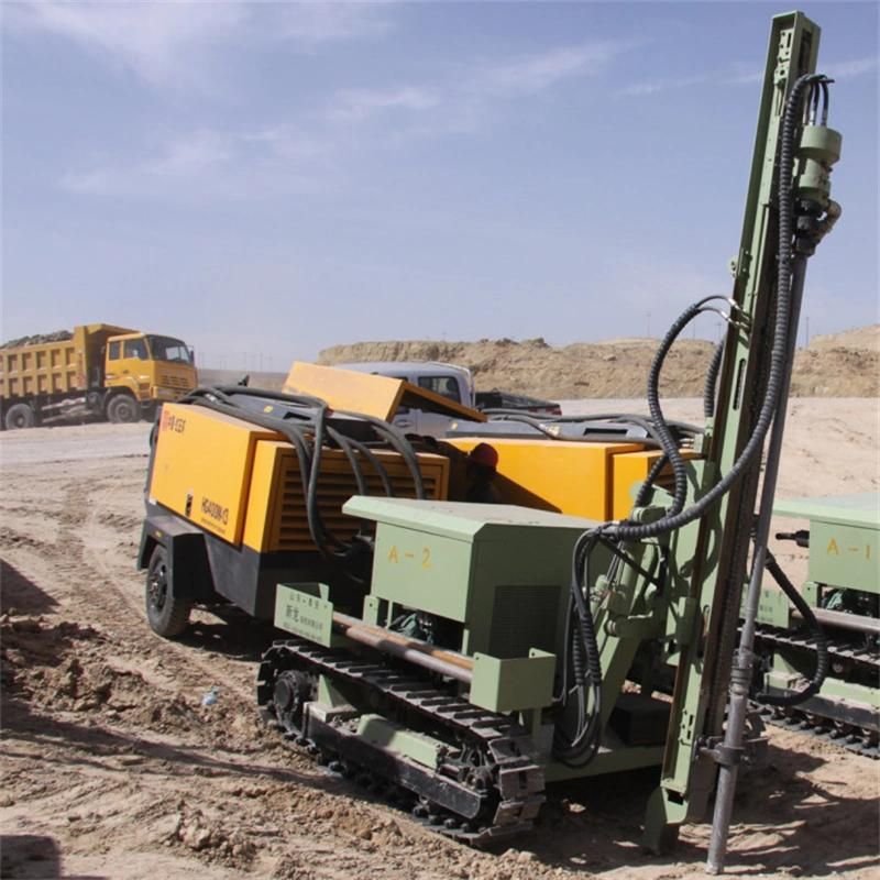 Portable Crawler Hydraulic Drilling Rigs Machine for Hard Rock Drilling