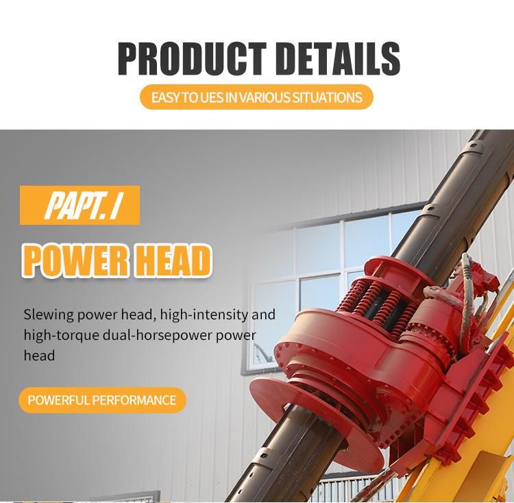 Borehole Hydraulic Rotary Drilling Rig