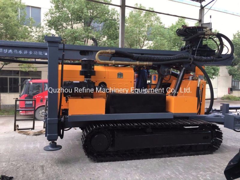 KAISHAN KW400 Crawler Water Well DTH 250M Deep Drilling Rig