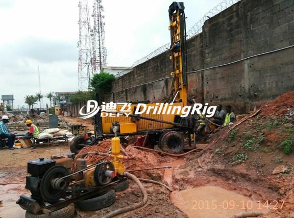 Portable 150m Hydraulic DTH Rock Drill Machine Drilling Rig