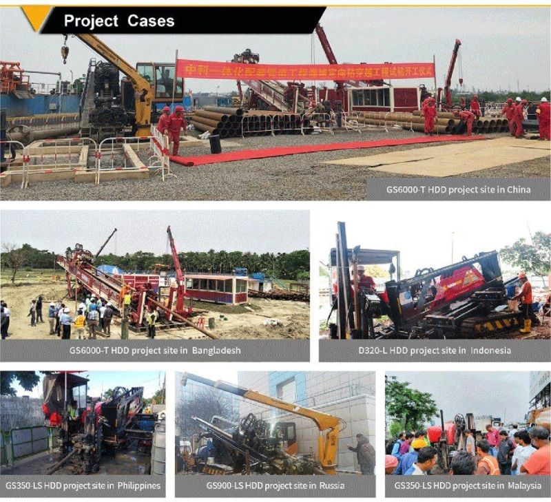 Goodeng GS1000-LS HDD rig for underground pipelines
