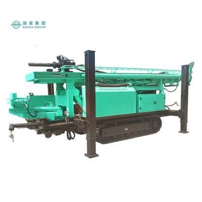 Efficient in Hard Rock Drilling, Crawler Type Rotary Drilling Rig Hf1100y