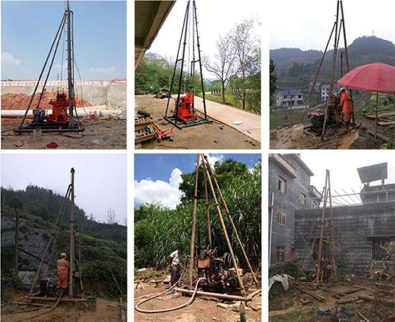 China Manufacturer High Performance Drilling Rig/300m Deep Diesel Drilling Rig/Water Well Hydraulic Core Drilling Rig Portable Drilling Rig