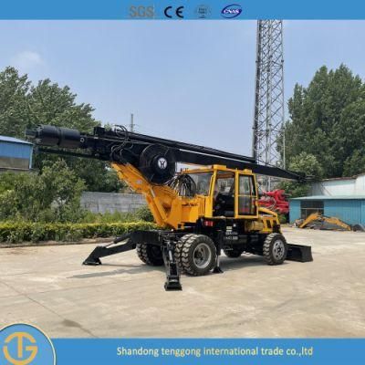 Hydraulic Bored Construction Auger Piling Drilling Rig Machine for Sale Dl-180 Model