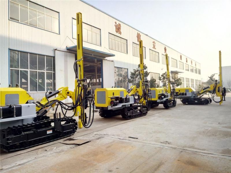 China Factory Sale Hydraulic Portable DTH Water Well Drill Machine Rig G140yf