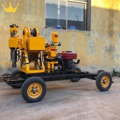 Crawler Hydraulic Core Sample Drilling Rig Xy-3 Model Core Wireline Drilling Rig Machine
