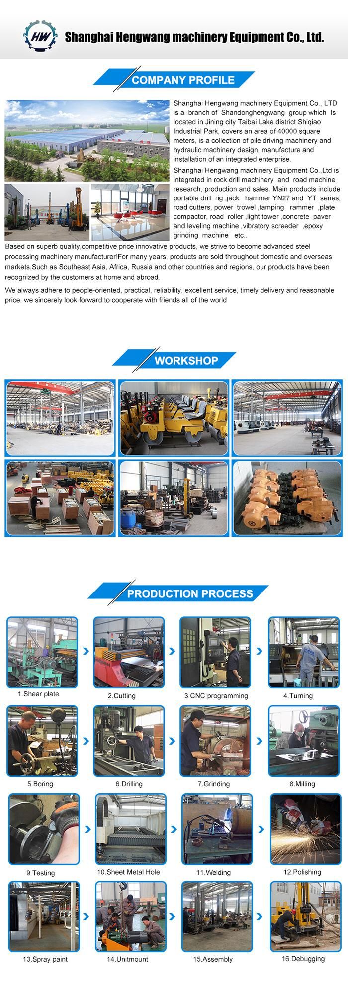 Diamond Core Concrete Drill Machine Hand