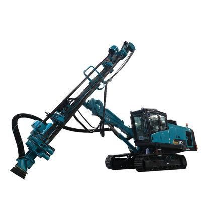 Integrated DTH Drilling Rig Blasting Hole Drilling Rig Mine Rock Drill Rig with Cab