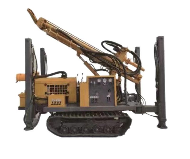 Gl150s Crawler Water Well Drilling Rig Popular Crawler Mounted DTH Mine Water Well Drilling Rig