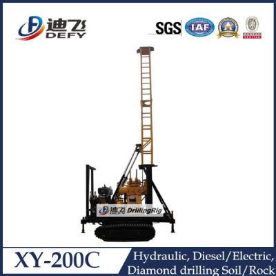Water Well Drilling Rig Machine, 200m Water Well Drilling Equipment