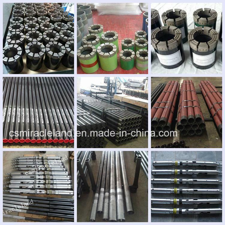 Trailer Mounted Hydraulic Geotechnical Investigation Core Drilling Rig with Hydraulic Tower