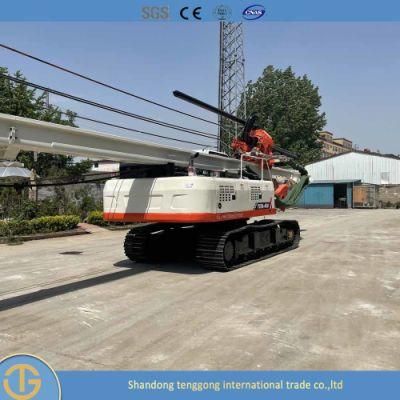 Crawler Type Customized Auger Drilling Rig for Railway Projects