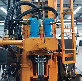 Crawler Diesel Depth Borehole 300m Water Well Drilling Rig