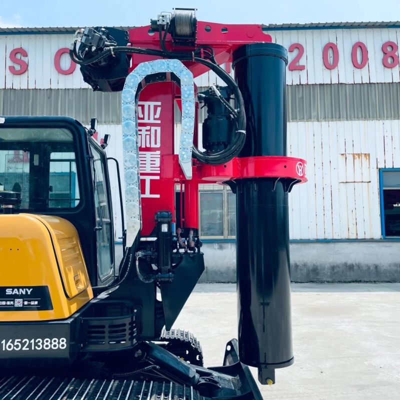 Mini Hydraulic Crawler Type Pile Machine Rotary Drilling Rig Dr-60