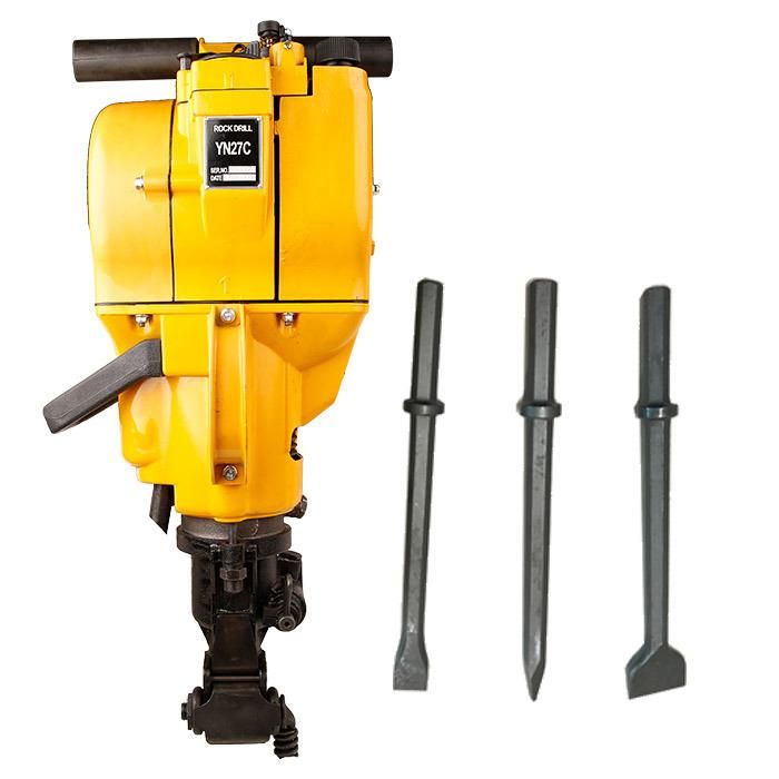 2018 Version Hand Held Gasoline Rock Drilling Machine Yn27c