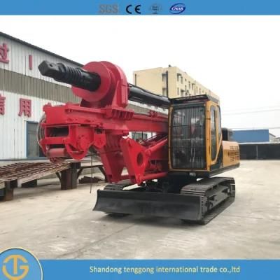 Pile Driver for Well Micro Pile Crawler Pile Driver Drilling Dr-90 Rig for Free Can Customized