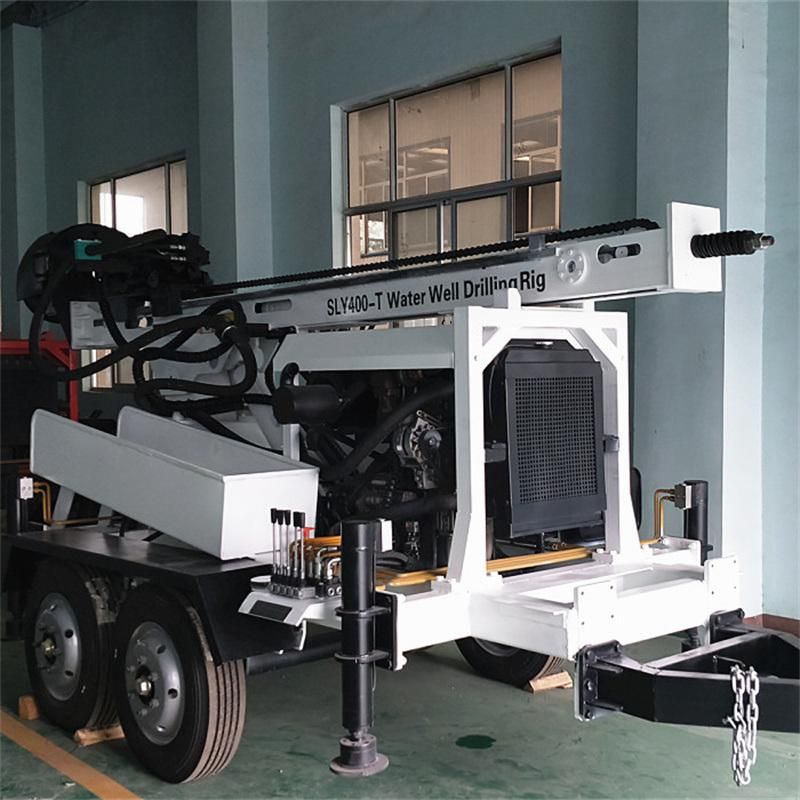 Factory Price Hydraulic Water Bore Well Drilling Rig Drilling Machine
