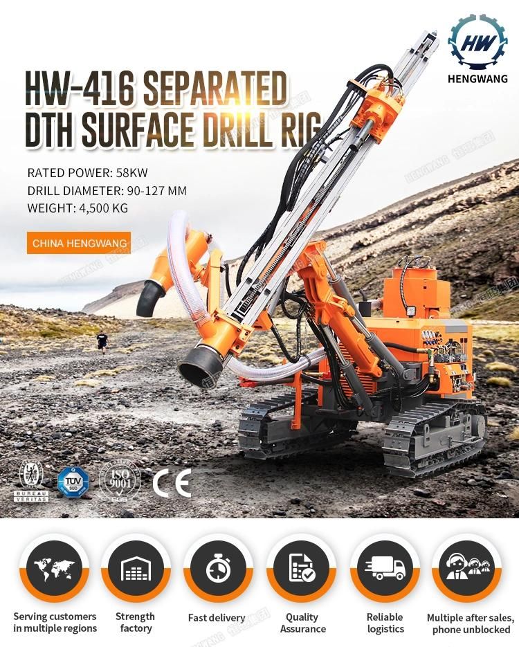 Multi-Function DTH Borehole Drilling Rig