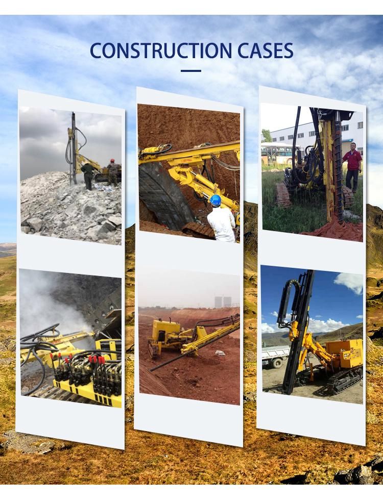DTH Water Well Drill Rig with Air Compressor