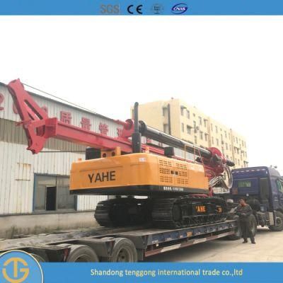 Factory Direct Sale Wheeled Hydraulic Rotary Piling Drilling Rig Machine for Home Building Good Price