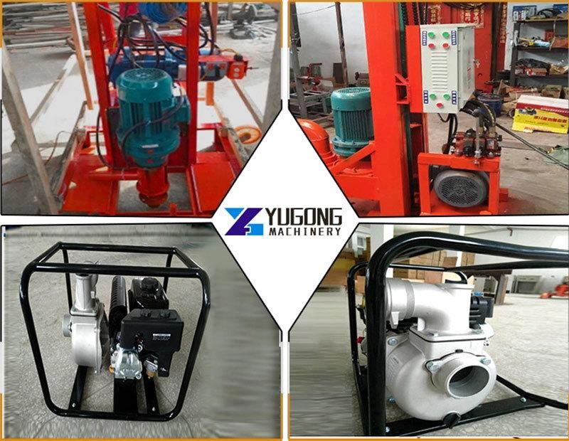 Truk Mounted Water Well Drilling Rig Hole Depth 120m with Free Spare Parts