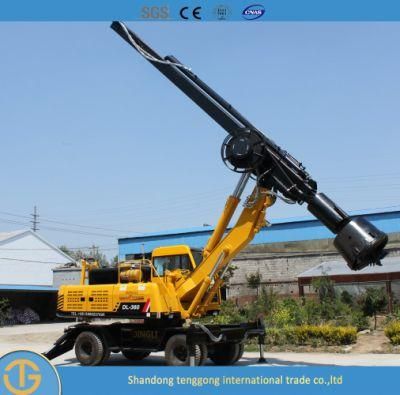Construction Machinery Hydraulic Drilling Depth 10-30m Rotary Pile Driver