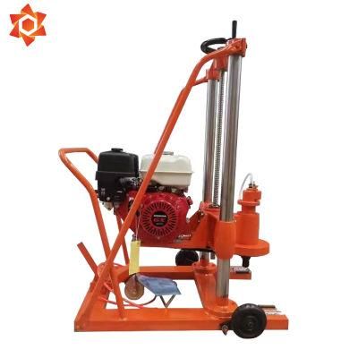 Concrete Floor Drilling Machine Cement Cobblestone Ground Gasoline Coring Machine