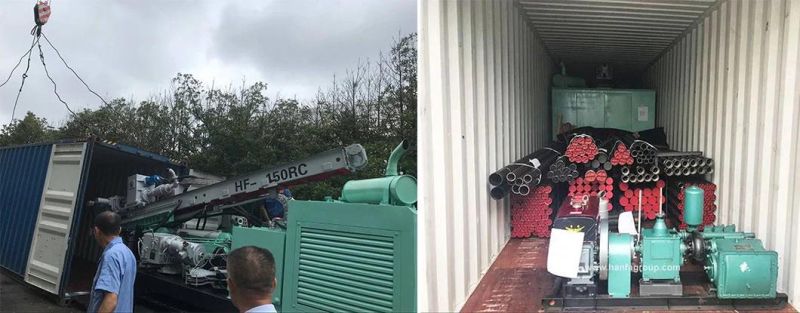 Hf150RC Diesel Engine Driven Air Reverse Circulation Drilling Machine